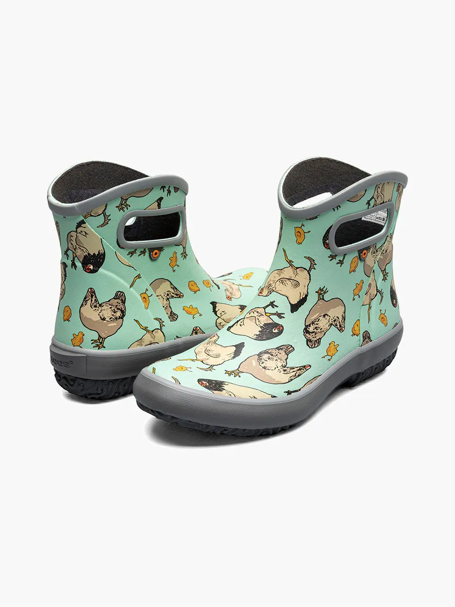 BOGS- WOMEN'S PATCH ANKLE RAIN BOOT