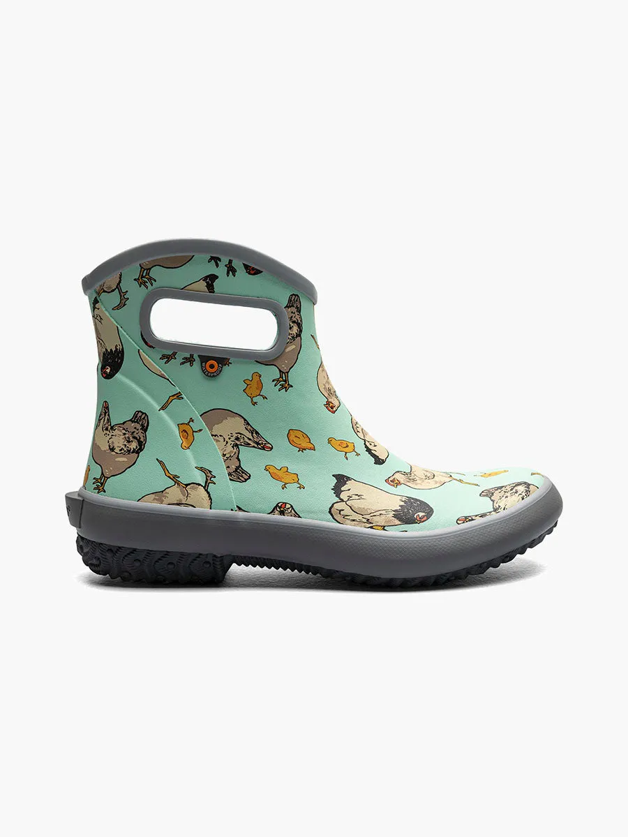 BOGS- WOMEN'S PATCH ANKLE RAIN BOOT