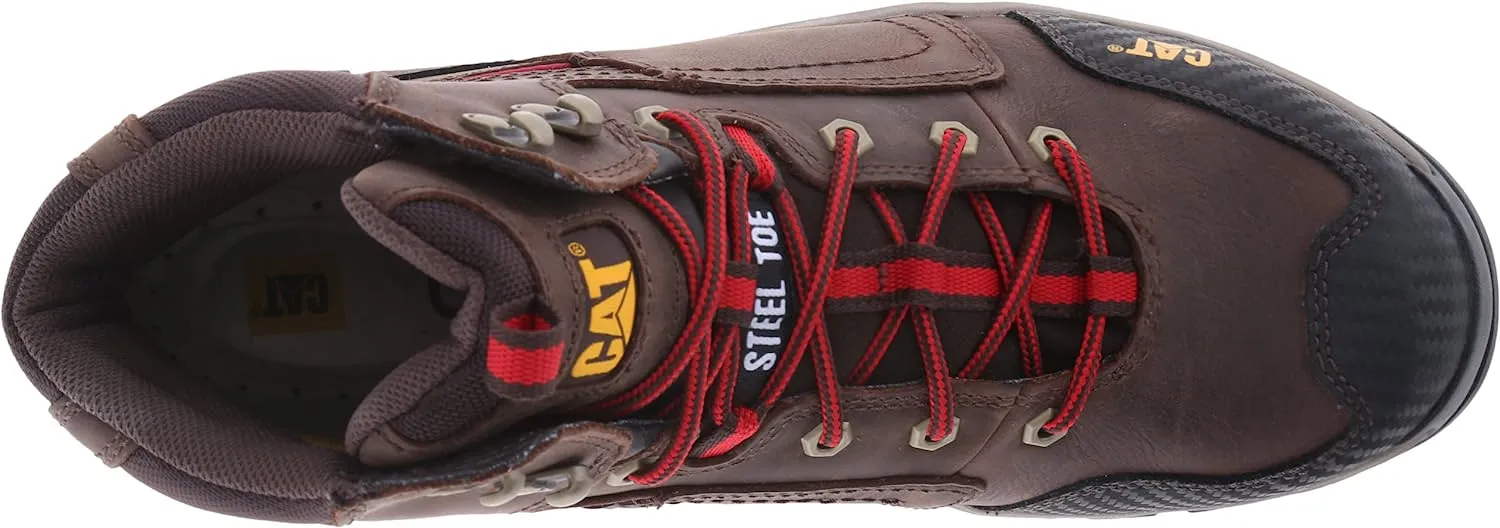 Caterpillar Men's NAVIGATOR MID WP ST Clay Nubuck Boots