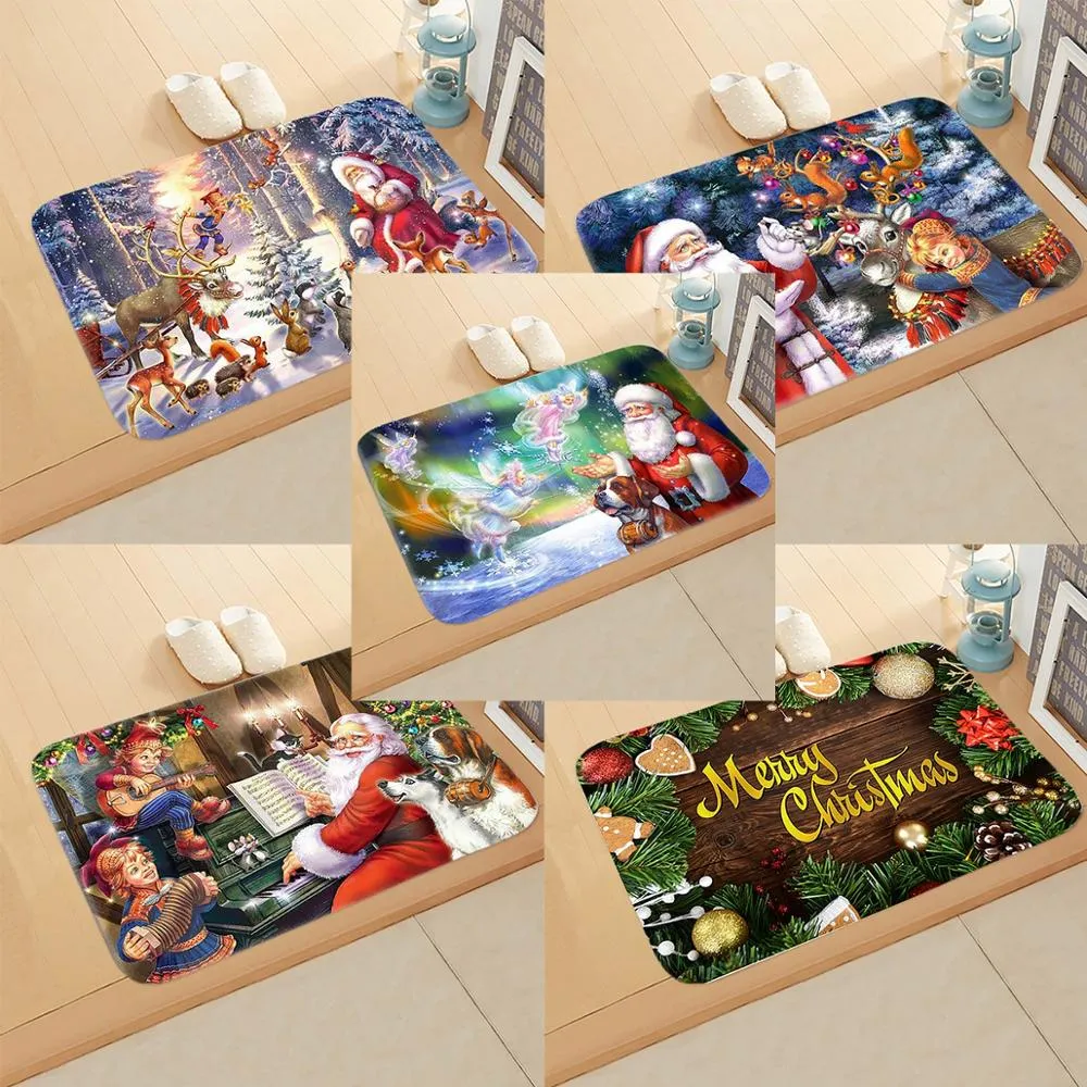 Christmas Anti-Slip Doormat