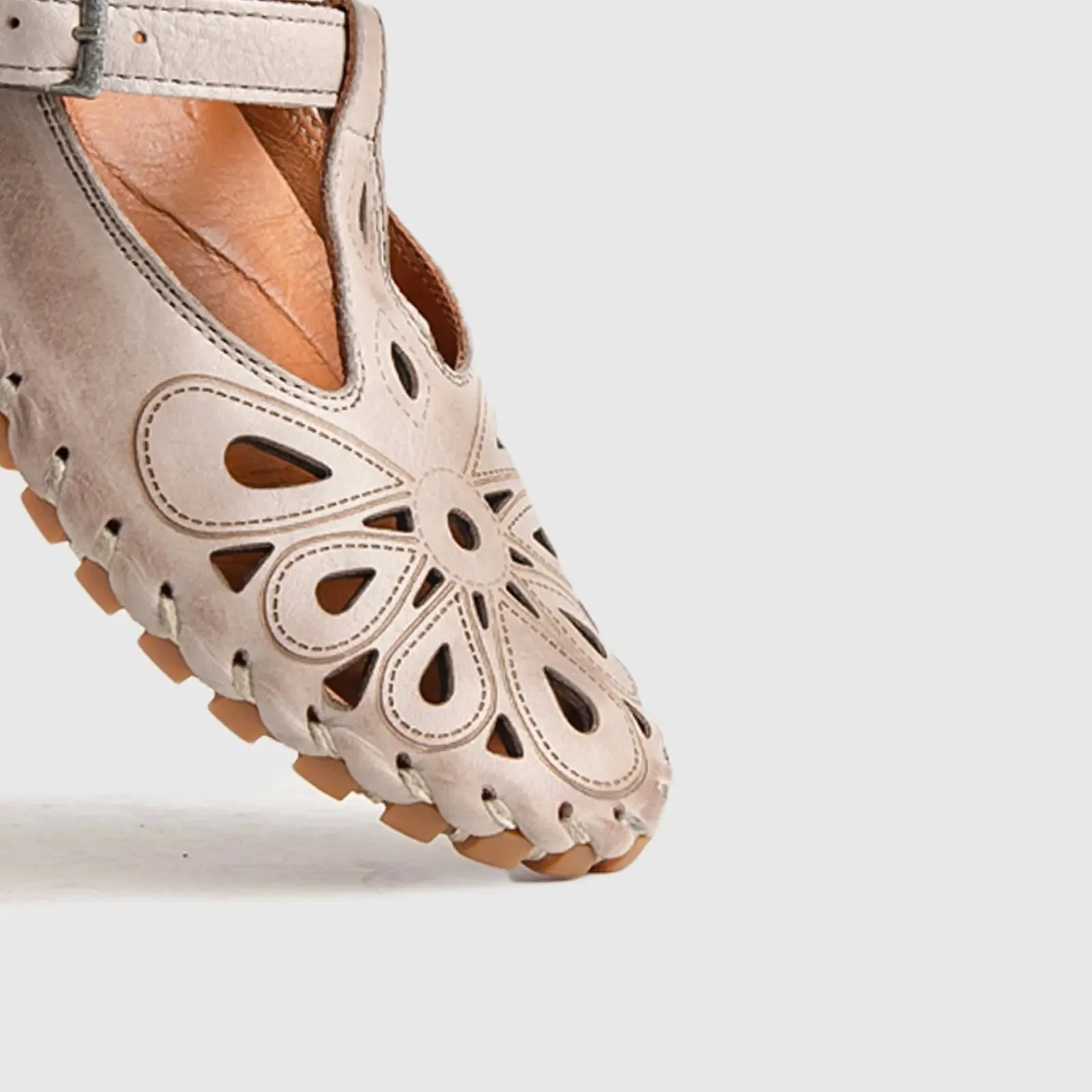 Comfort Leather Casuals 1205 Beige