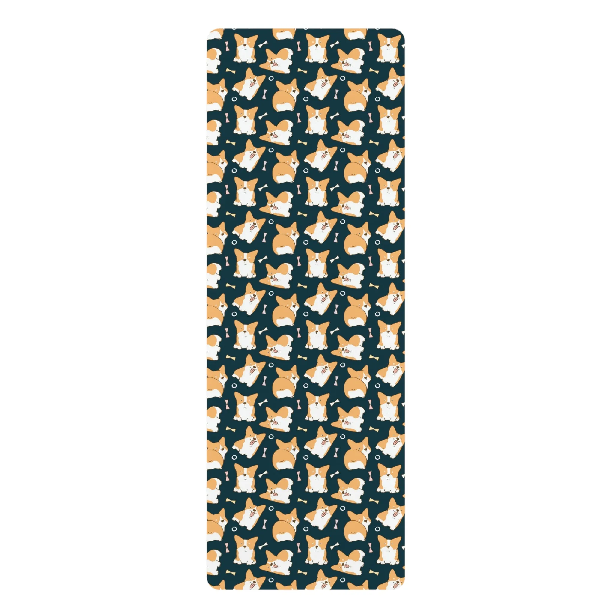 Corgi Crew Rubber Yoga Mat