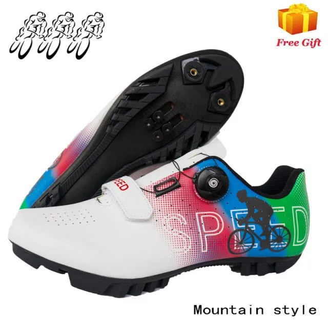 Cycling shoes Custom SPD Road Track Cycling Biking shoes