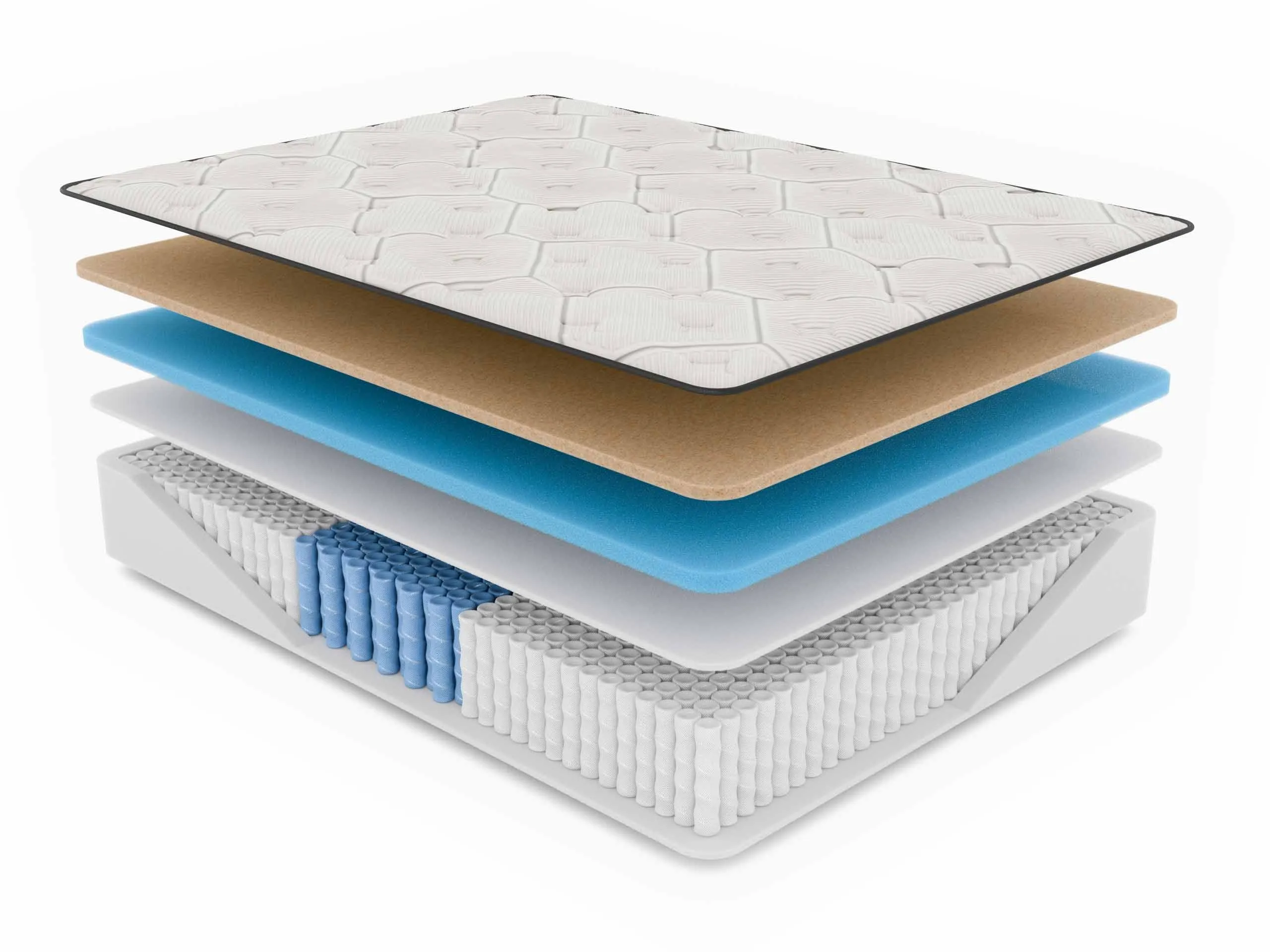 Diamond Mattress® Cool Caress Copper Hybrid EuroTop 14" - Firm