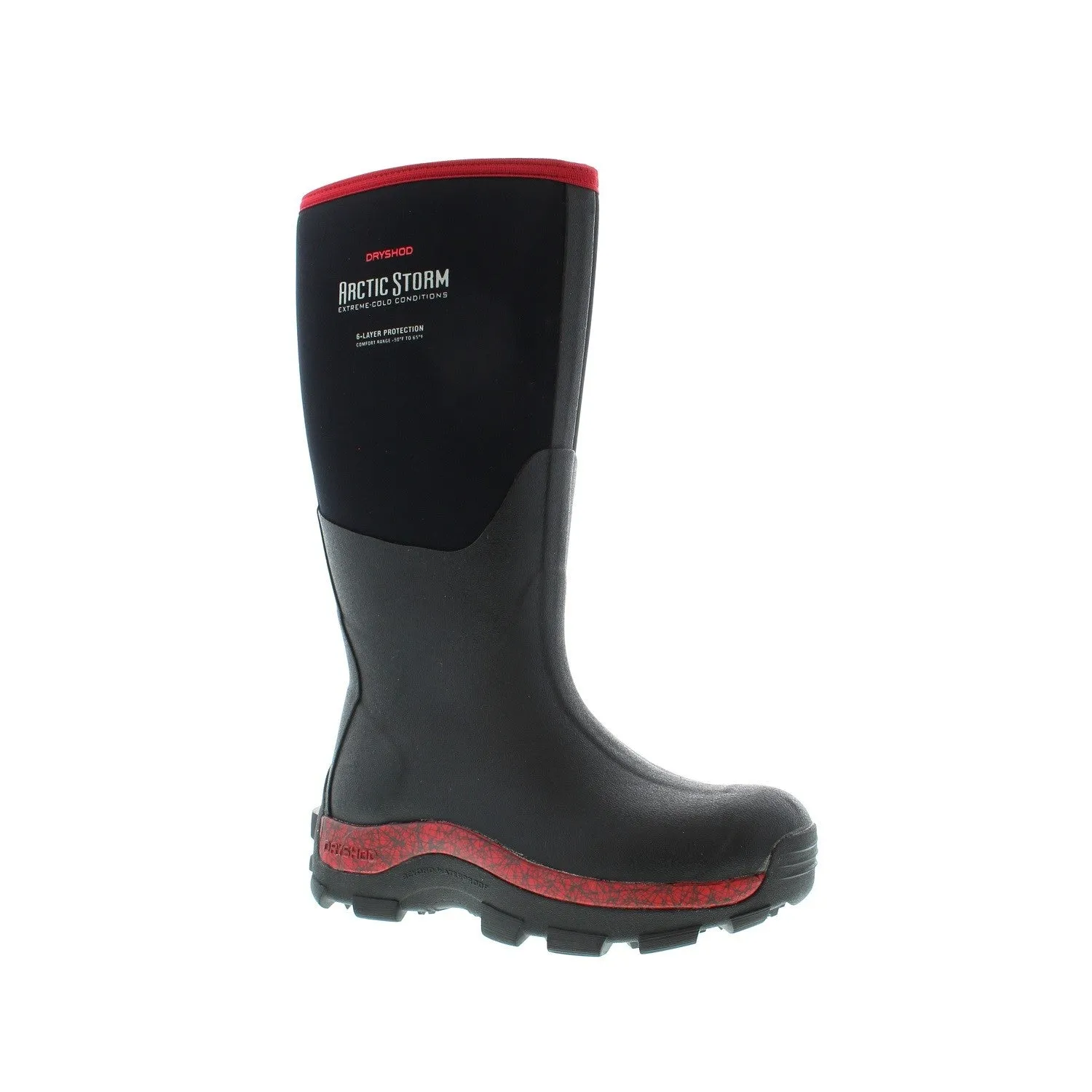 Dry Shod Arctic Storm Hi - Black Cranberry
