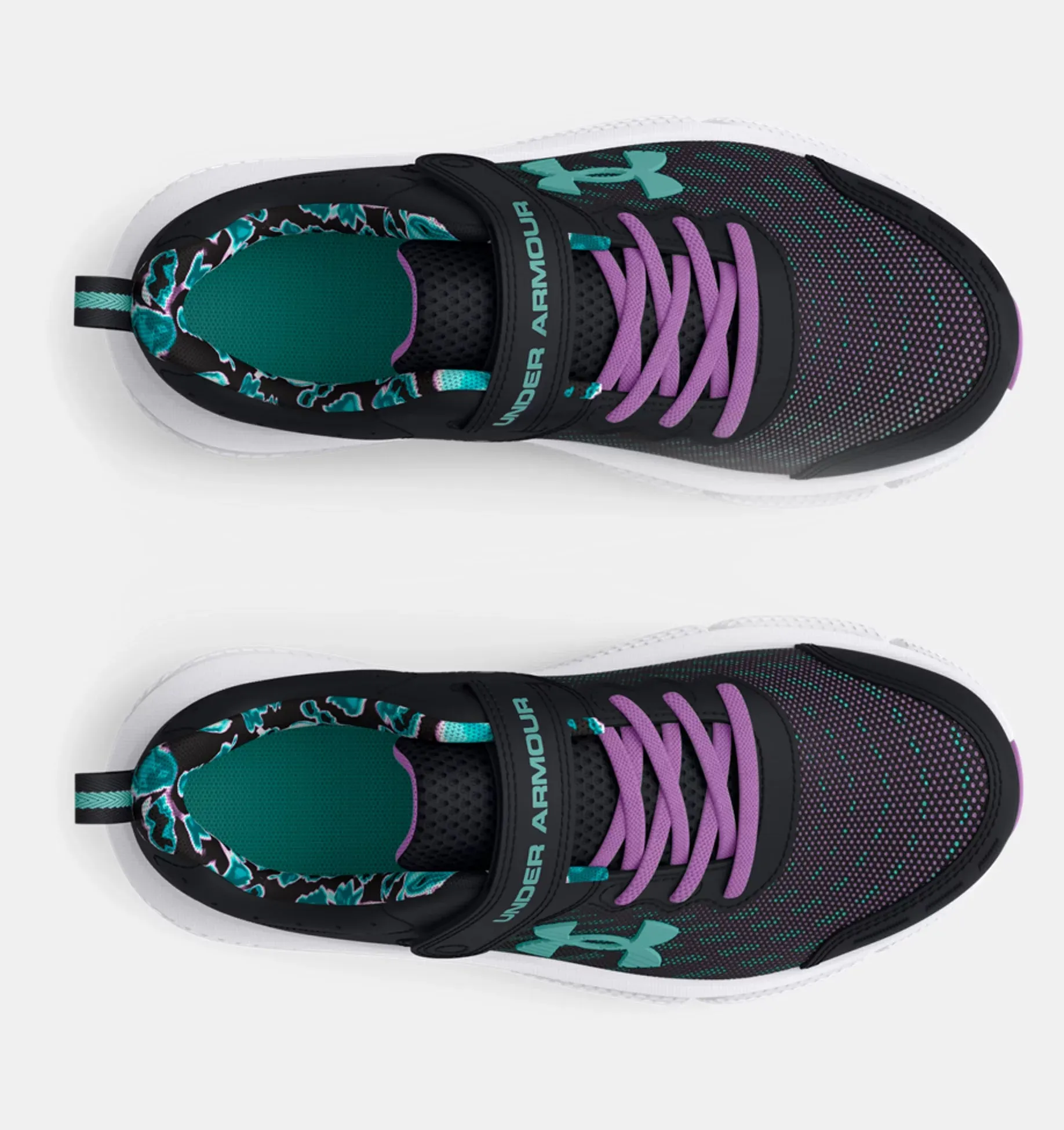 Girls' Pre-School UA Assert 10 AC Printed Running Shoes