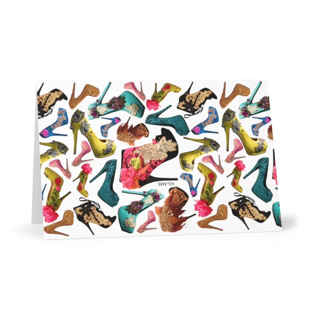 Greeting Cards (7 pcs) 'OMG. Shoes'
