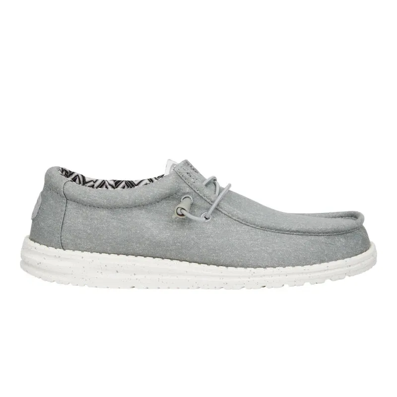 HEY DUDE- MEN'S WALLY STRETCH CANVAS SHOE