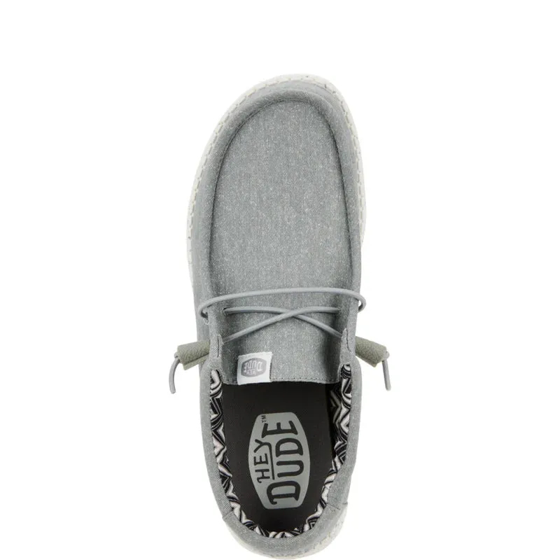 HEY DUDE- MEN'S WALLY STRETCH CANVAS SHOE