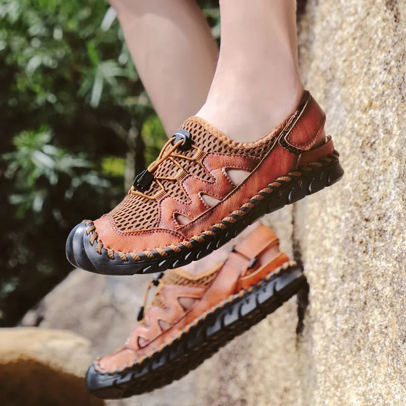 Men's Leather Water Shoes