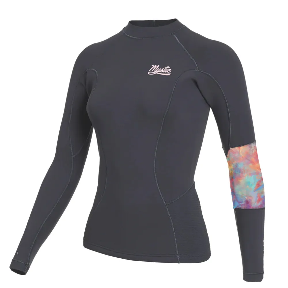 MYSTIC LUNAR 2MM LS VEST DARK GREY