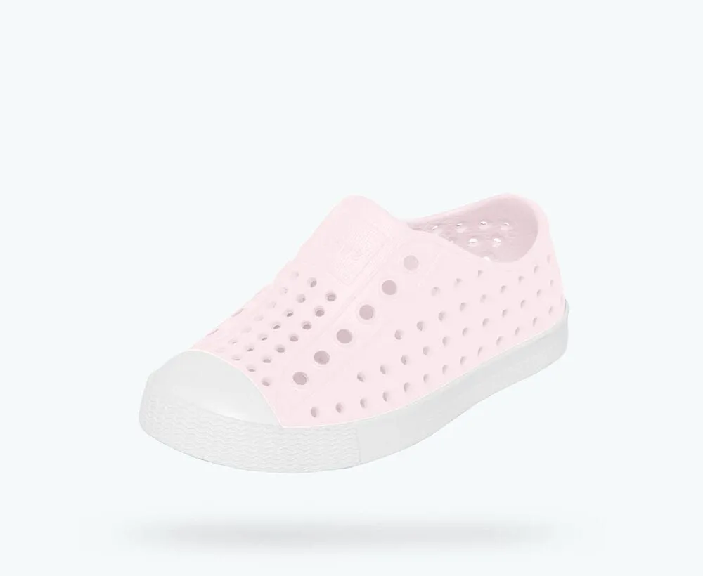 Native Shoes Jefferson Junior Shoe - Milk Pink/Shell White