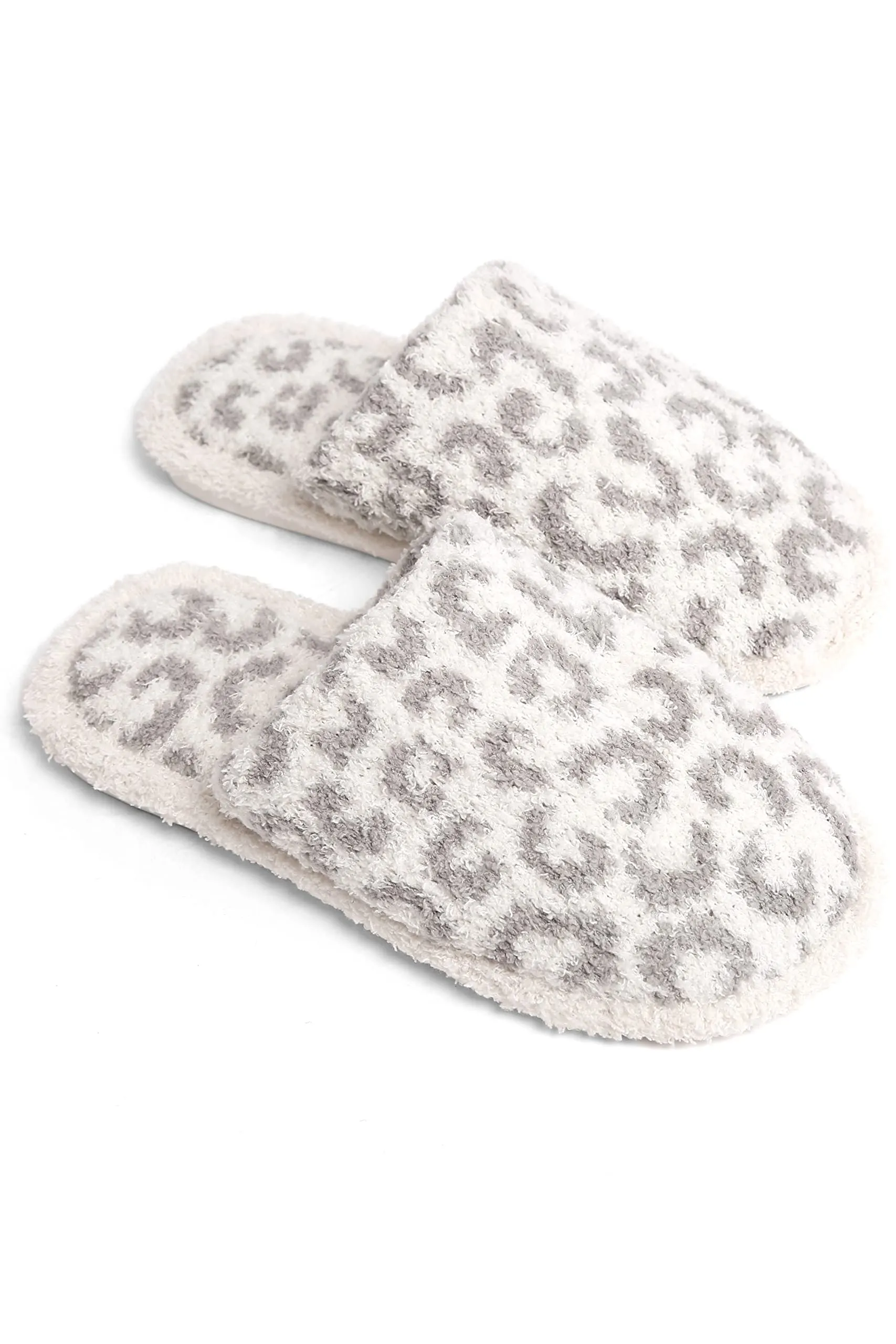 Plush Closed Toe Slippers by Funky Junque