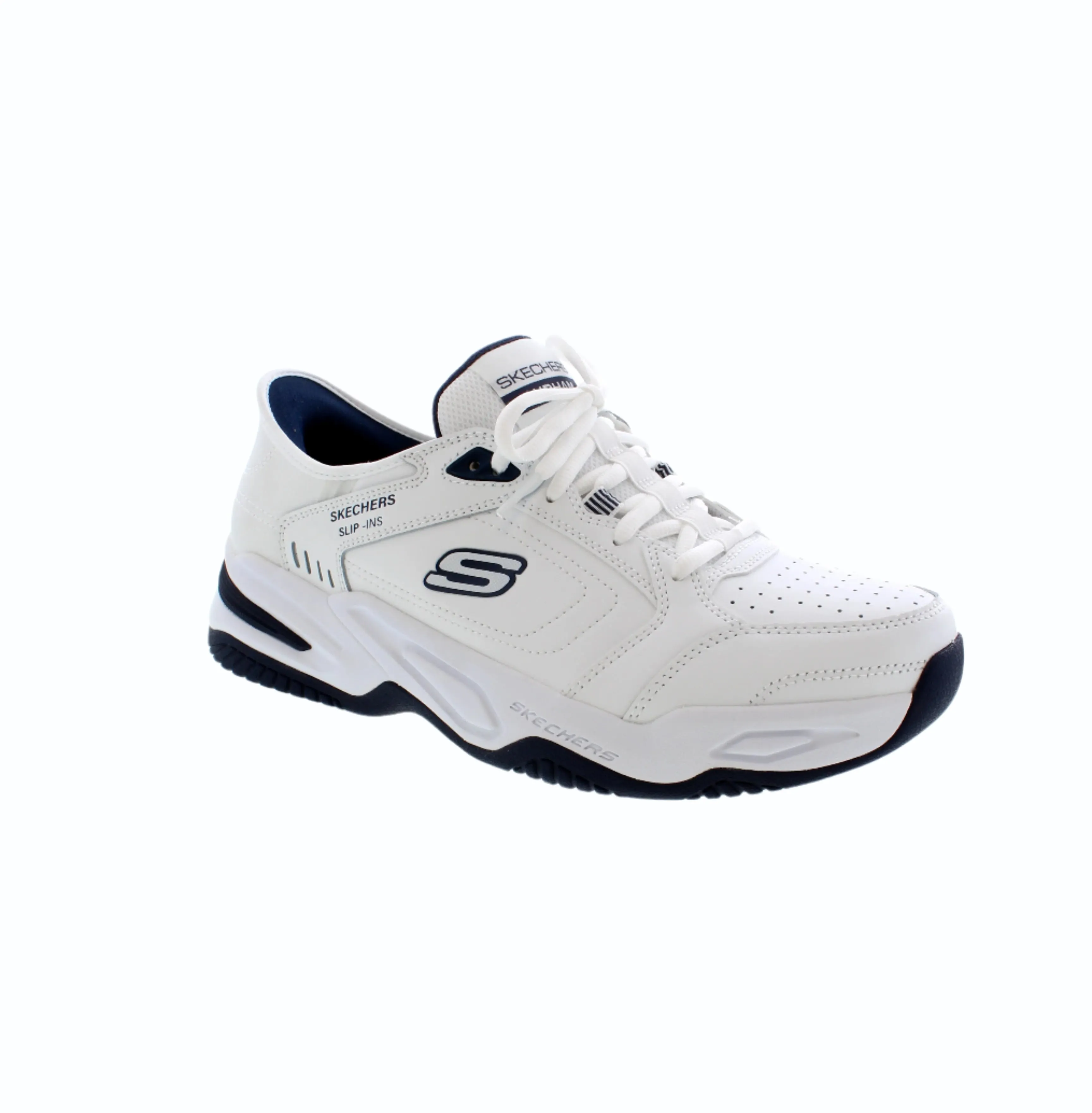 Skechers Slip In's Durham - White