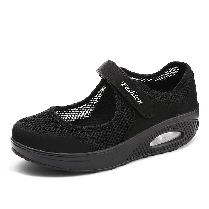 Sneakers Women Summer New Mesh Shake Shoes