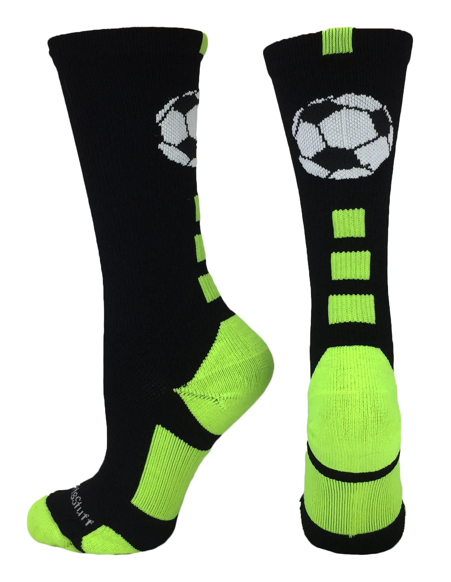 Soccer Ball Athletic Crew Socks (multiple colors)