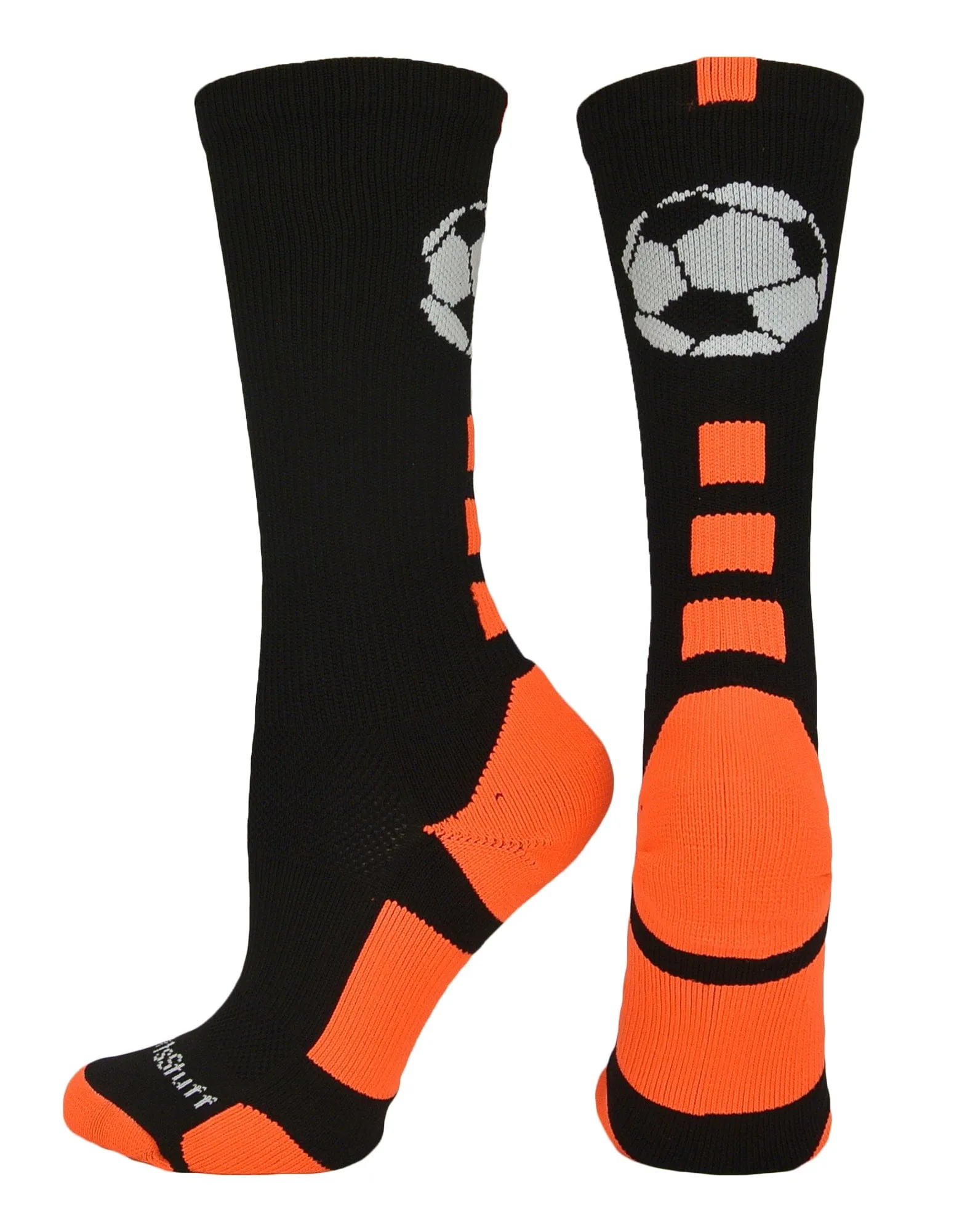 Soccer Ball Athletic Crew Socks (multiple colors)