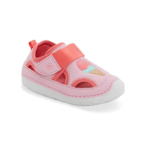 Stride Rite Baby Girls Soft Motion Splash Sandal - Pink/Coral