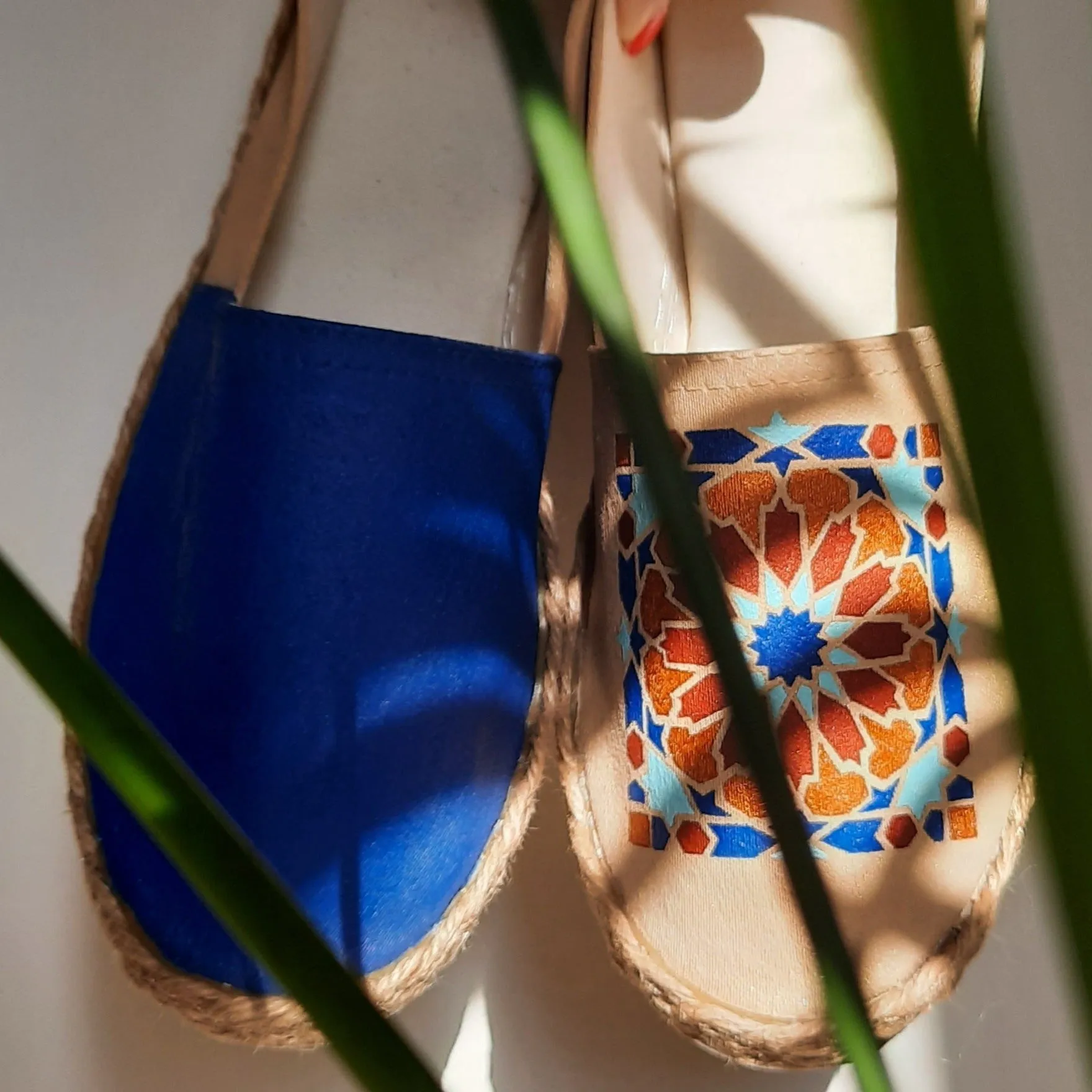Turquoise - Unisex Espadrilles Shoes