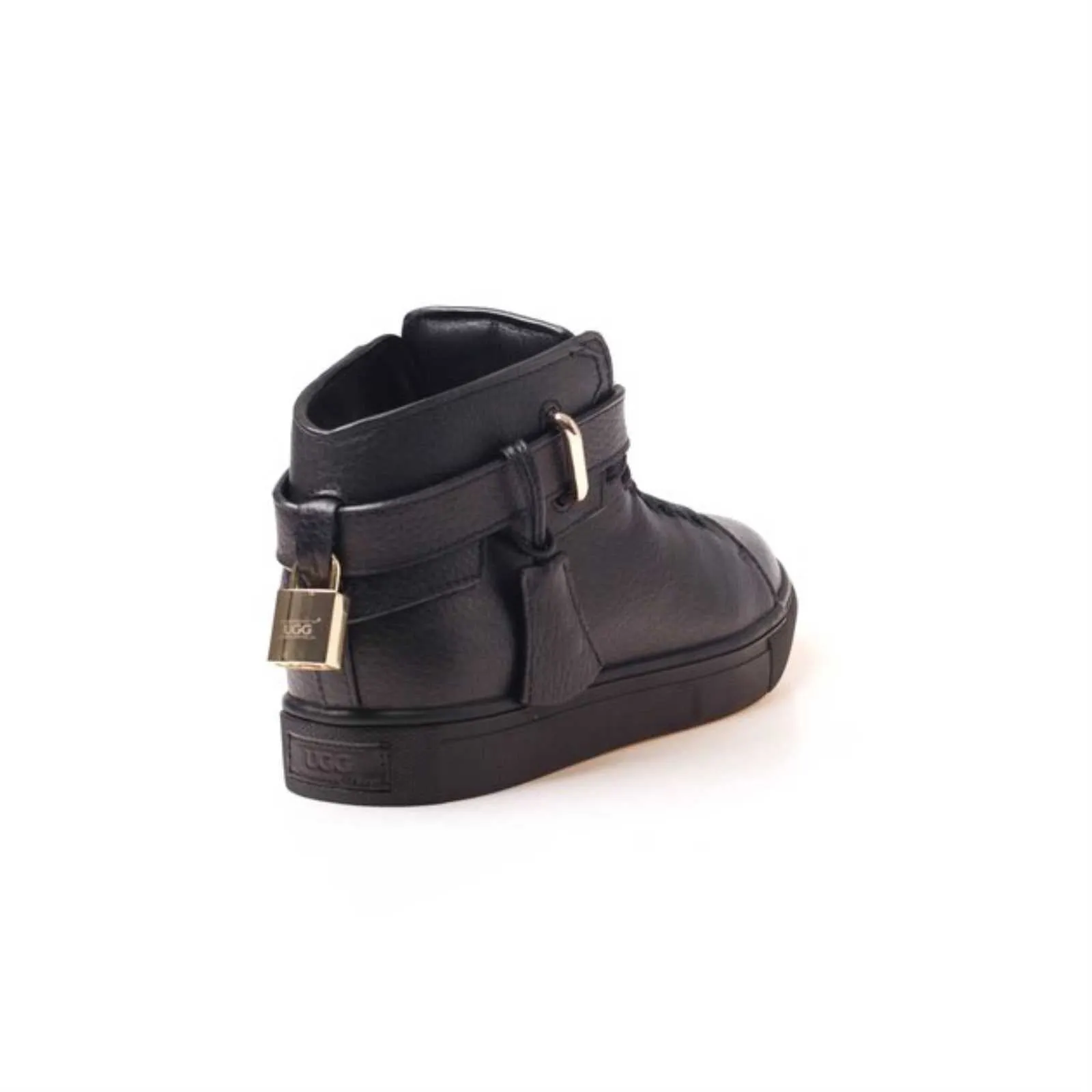 UGG OZWEAR LADIES HARPER HIGH TOP SNEAKER (WATER RESISTANT) SHEEPSKIN OB195
