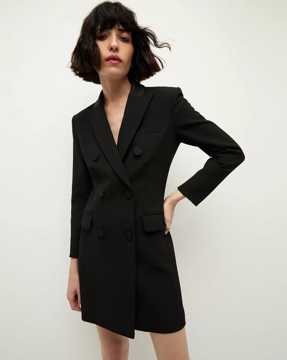 Veronica Beard Elianna Blazer Dress in Black