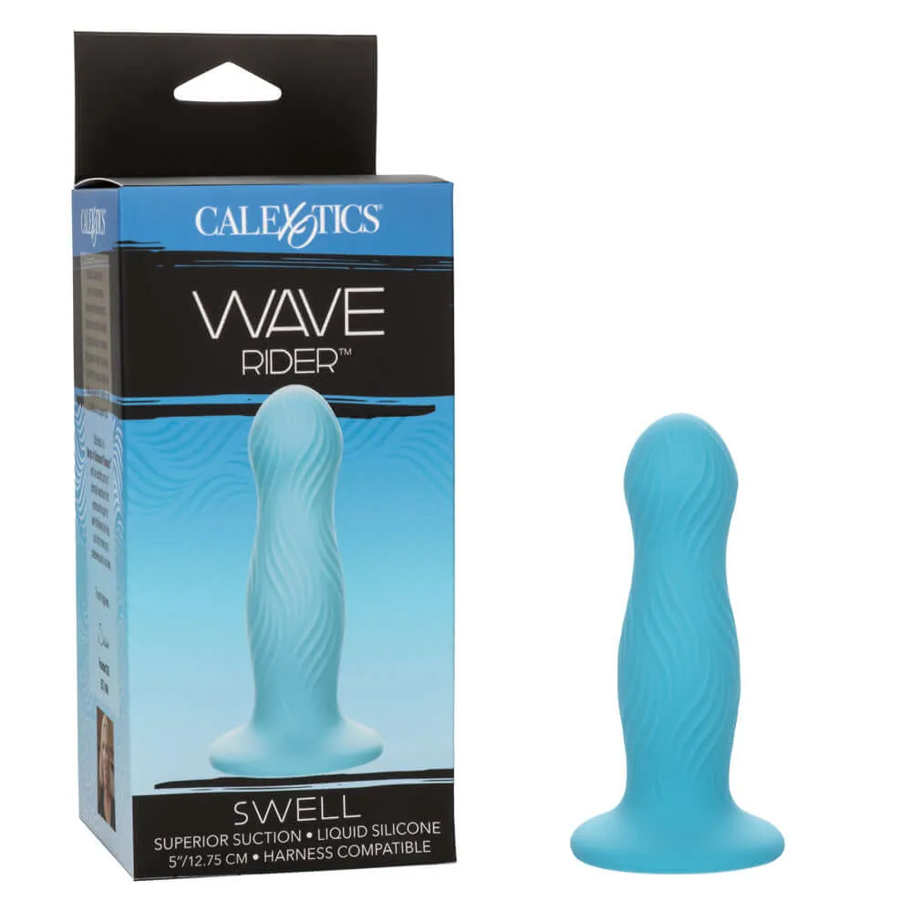 Wave Rider Swell Dildo - Blue