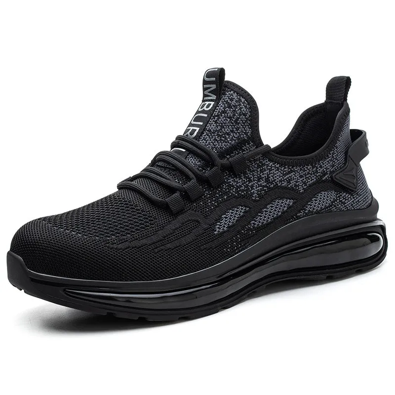 Women Orthopedic Breathable Comfort Knit Steel Toe Shoes TFWMGV 207