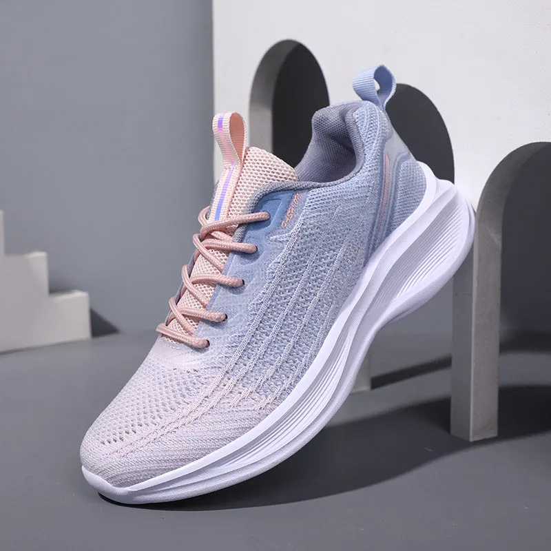 Women's Lightweight Breathable Flying Weave Running Shoes