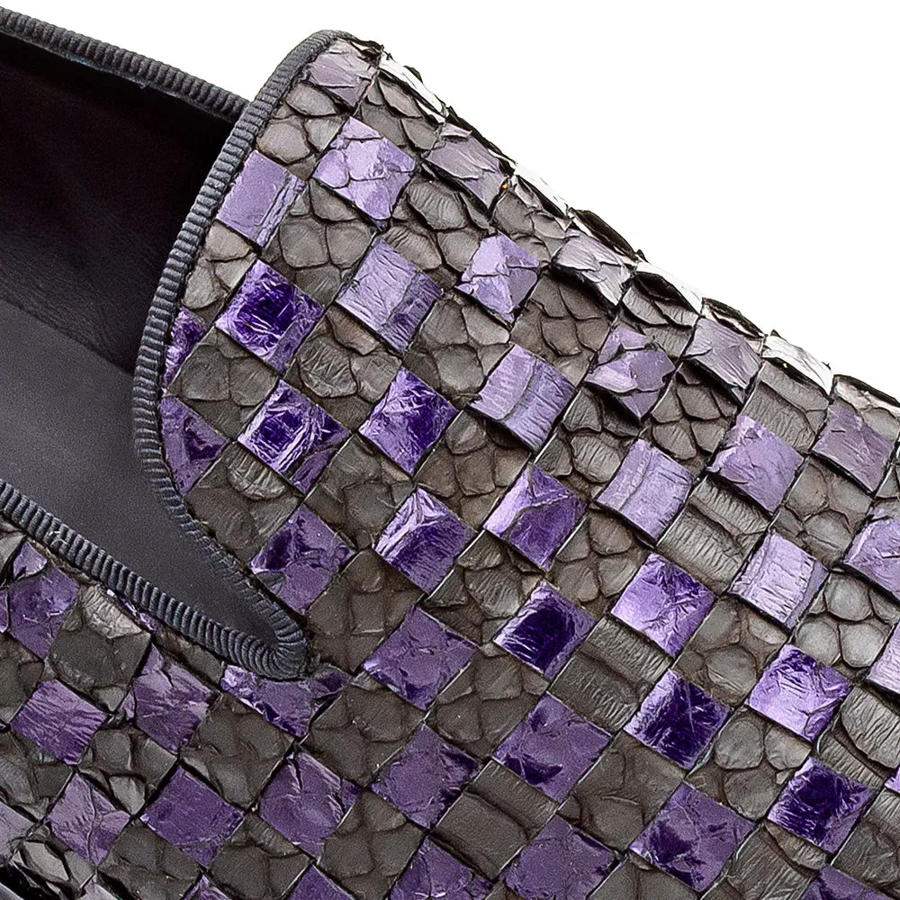 Woven Snake Venetian Loafer
