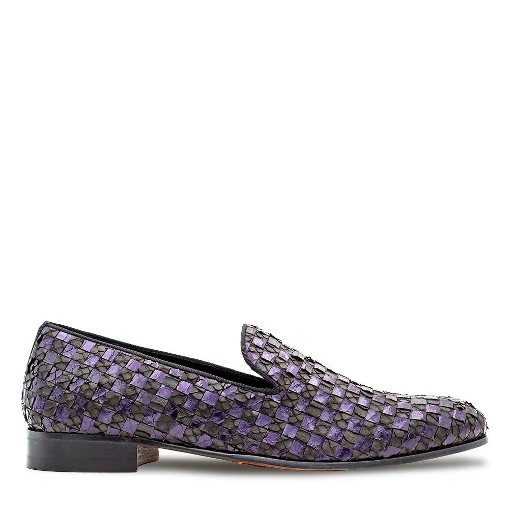 Woven Snake Venetian Loafer