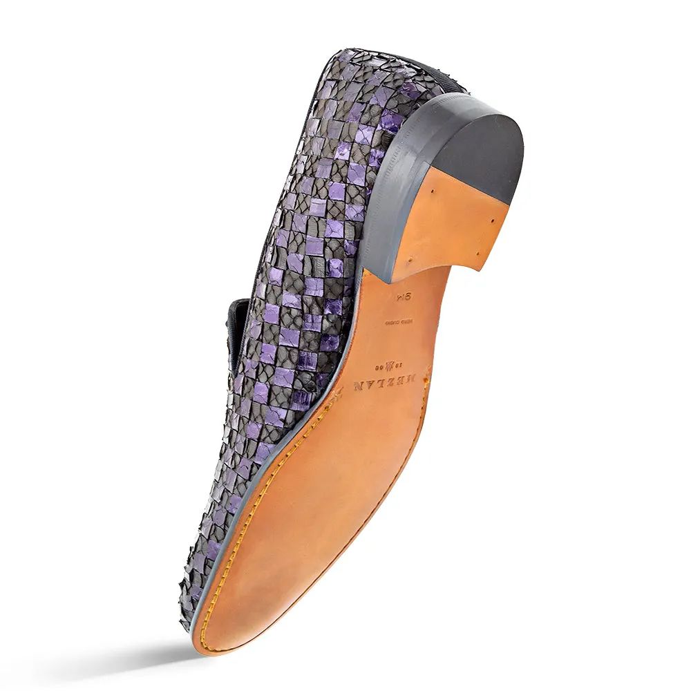 Woven Snake Venetian Loafer
