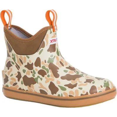 Xtratuf Men's Duck Camo Ankle Deck Boot XMABDCAM