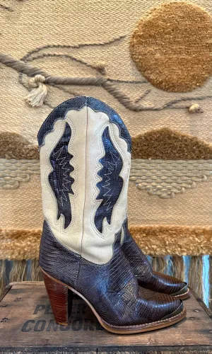ZODIAC Vintage 80s Cowgirl Boots • Womens size 6.5 M